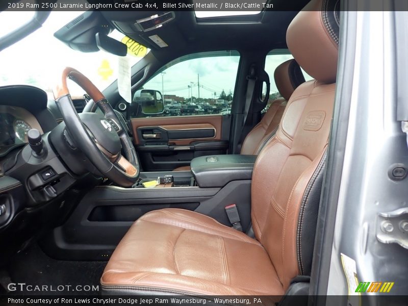  2019 2500 Laramie Longhorn Crew Cab 4x4 Black/Cattle Tan Interior