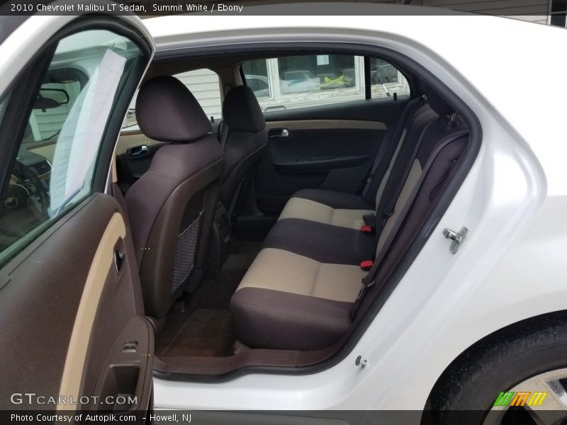 Summit White / Ebony 2010 Chevrolet Malibu LT Sedan