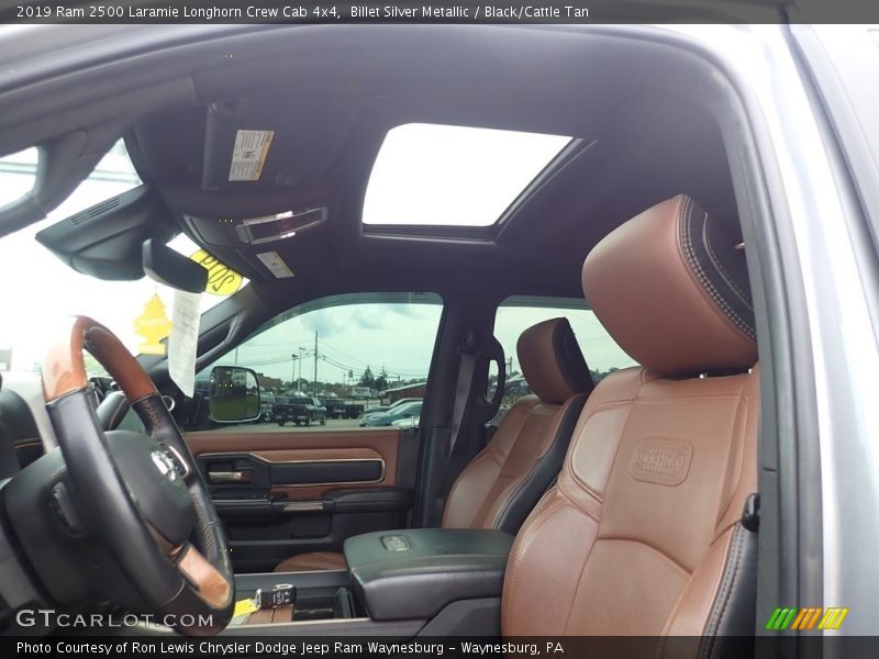 Billet Silver Metallic / Black/Cattle Tan 2019 Ram 2500 Laramie Longhorn Crew Cab 4x4