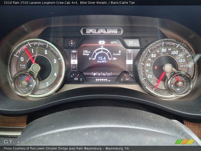  2019 2500 Laramie Longhorn Crew Cab 4x4 Laramie Longhorn Crew Cab 4x4 Gauges