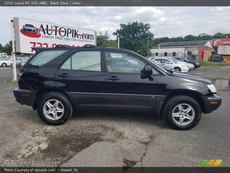 Black Onyx / Ivory 2003 Lexus RX 300 AWD