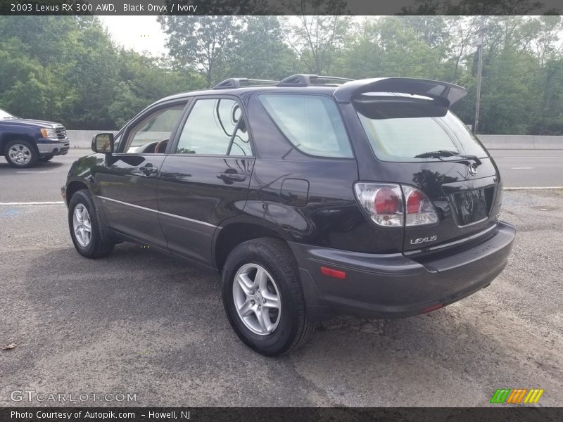 Black Onyx / Ivory 2003 Lexus RX 300 AWD
