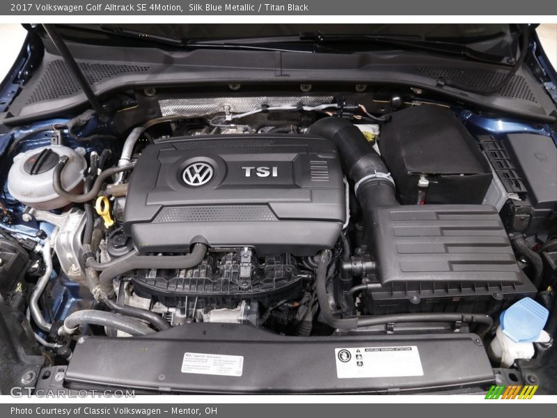  2017 Golf Alltrack SE 4Motion Engine - 1.8 Liter Turbocharged DOHC 16-Valve VVT 4 Cylinder