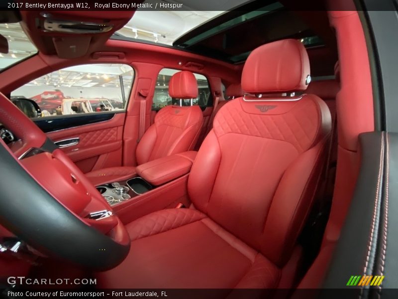 Royal Ebony Metallic / Hotspur 2017 Bentley Bentayga W12