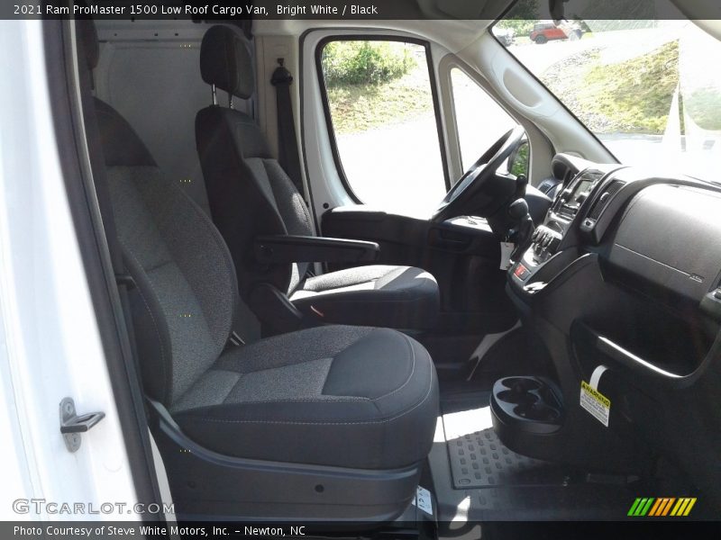 Bright White / Black 2021 Ram ProMaster 1500 Low Roof Cargo Van