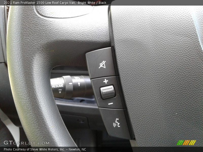 Bright White / Black 2021 Ram ProMaster 1500 Low Roof Cargo Van