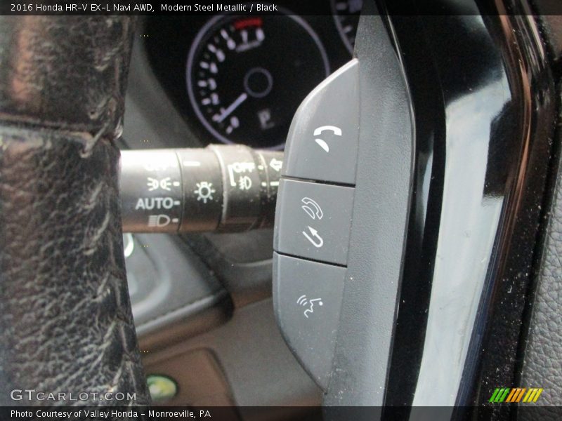 Modern Steel Metallic / Black 2016 Honda HR-V EX-L Navi AWD