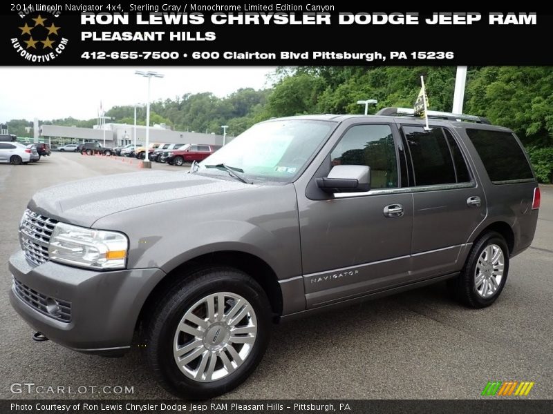 Sterling Gray / Monochrome Limited Edition Canyon 2014 Lincoln Navigator 4x4