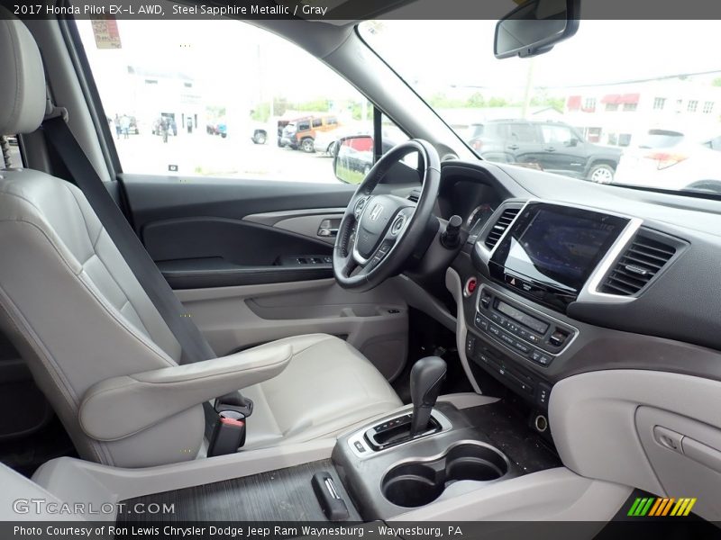 Dashboard of 2017 Pilot EX-L AWD