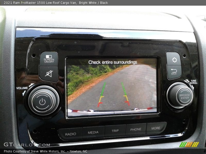 Bright White / Black 2021 Ram ProMaster 1500 Low Roof Cargo Van