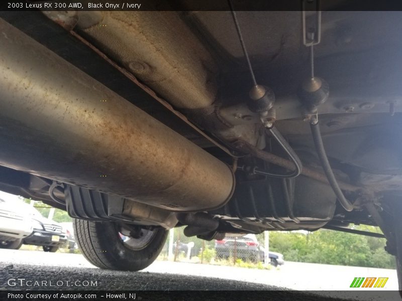 Black Onyx / Ivory 2003 Lexus RX 300 AWD