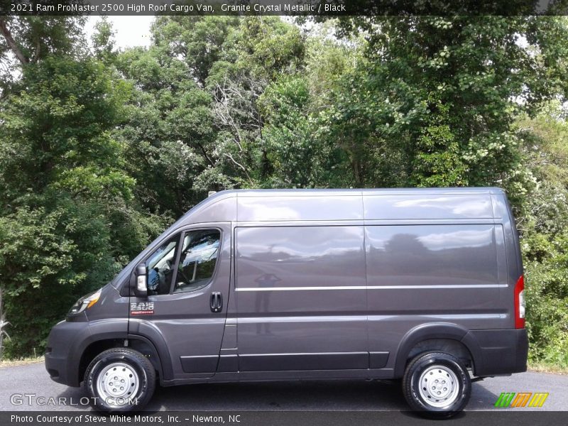  2021 ProMaster 2500 High Roof Cargo Van Granite Crystal Metallic