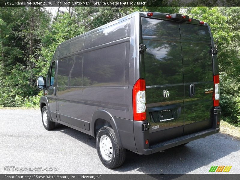 Granite Crystal Metallic / Black 2021 Ram ProMaster 2500 High Roof Cargo Van