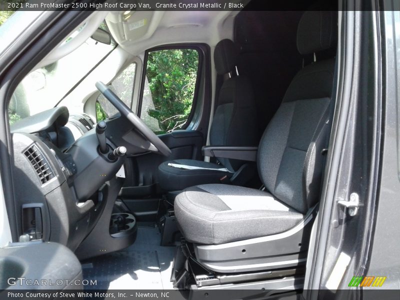 Front Seat of 2021 ProMaster 2500 High Roof Cargo Van
