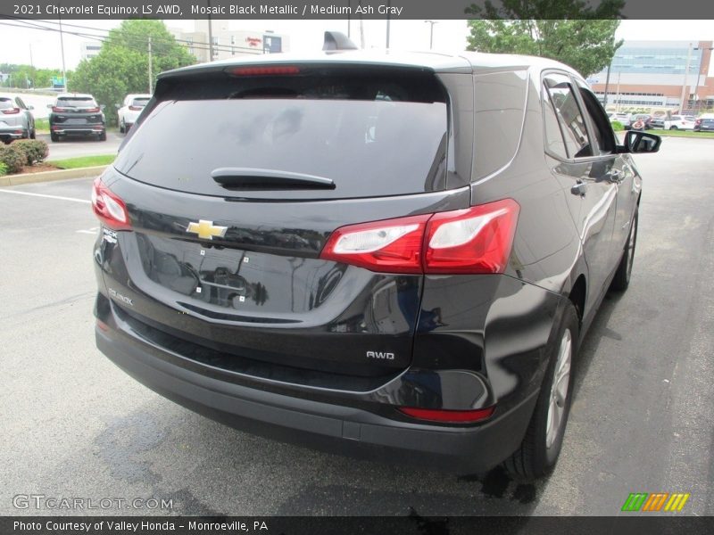 Mosaic Black Metallic / Medium Ash Gray 2021 Chevrolet Equinox LS AWD