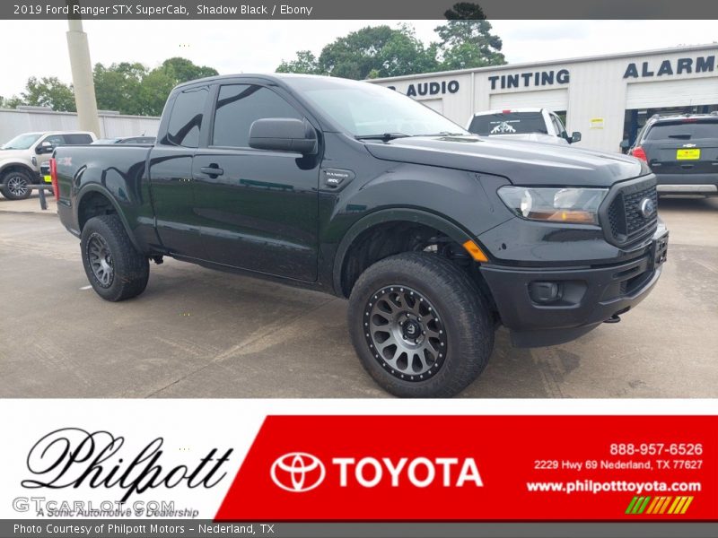 Shadow Black / Ebony 2019 Ford Ranger STX SuperCab