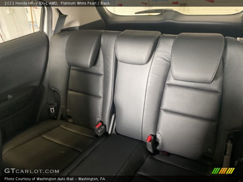 Platinum White Pearl / Black 2021 Honda HR-V EX-L AWD