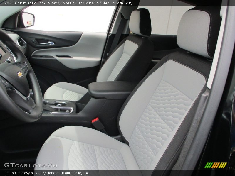 Mosaic Black Metallic / Medium Ash Gray 2021 Chevrolet Equinox LS AWD