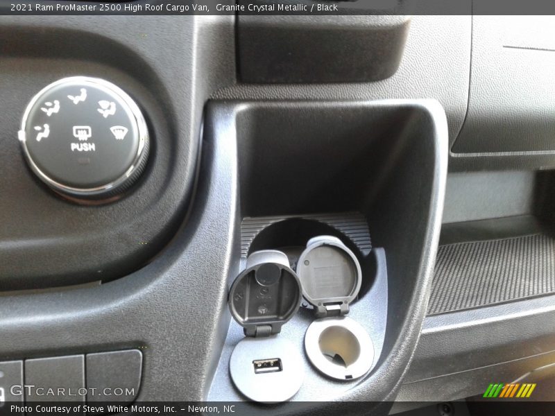Granite Crystal Metallic / Black 2021 Ram ProMaster 2500 High Roof Cargo Van
