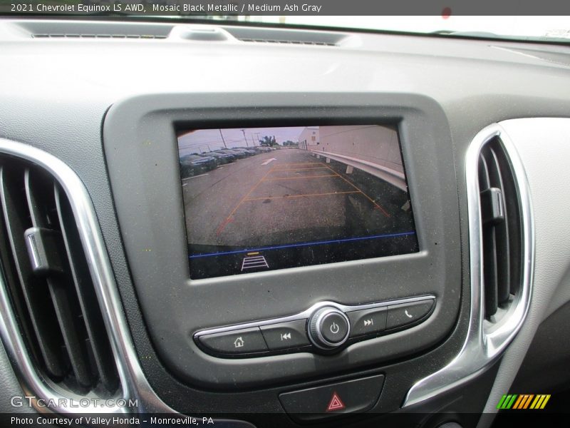 Mosaic Black Metallic / Medium Ash Gray 2021 Chevrolet Equinox LS AWD