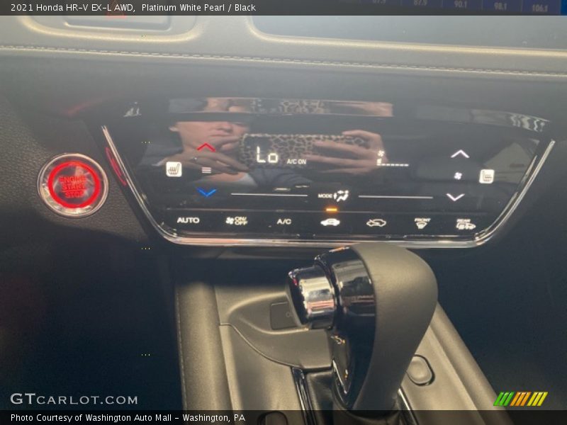 Platinum White Pearl / Black 2021 Honda HR-V EX-L AWD