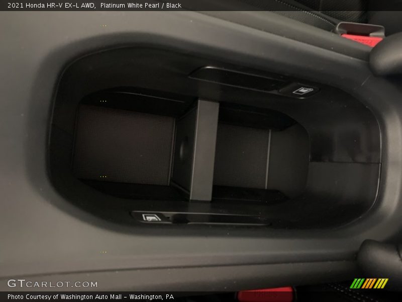 Platinum White Pearl / Black 2021 Honda HR-V EX-L AWD