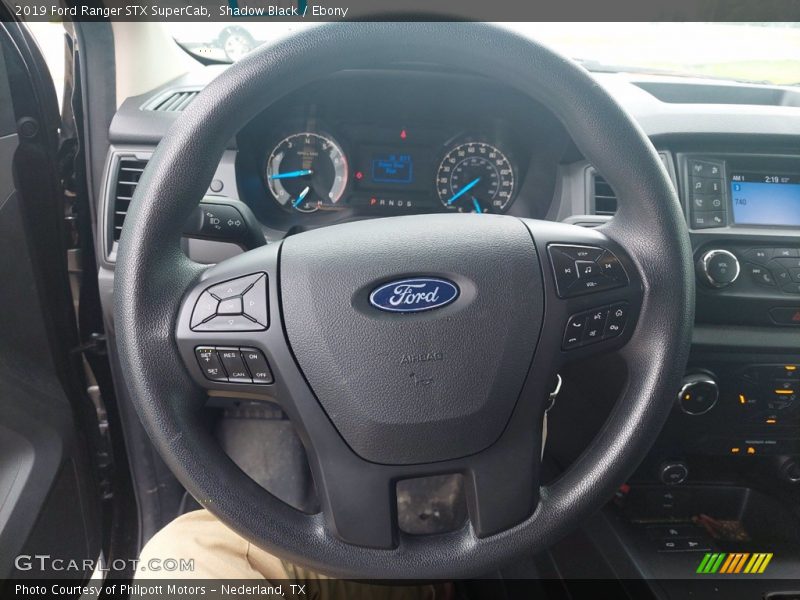 Shadow Black / Ebony 2019 Ford Ranger STX SuperCab