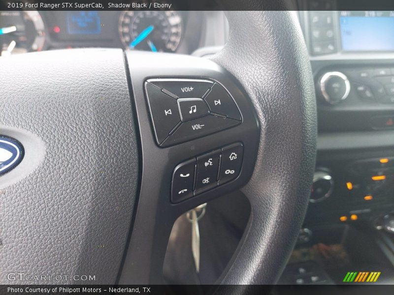 Shadow Black / Ebony 2019 Ford Ranger STX SuperCab
