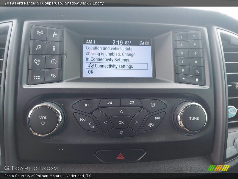 Shadow Black / Ebony 2019 Ford Ranger STX SuperCab