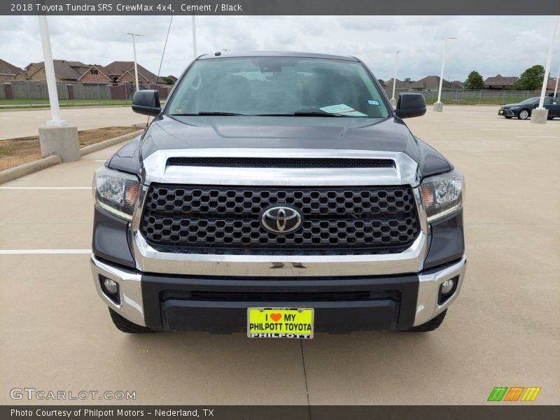 Cement / Black 2018 Toyota Tundra SR5 CrewMax 4x4