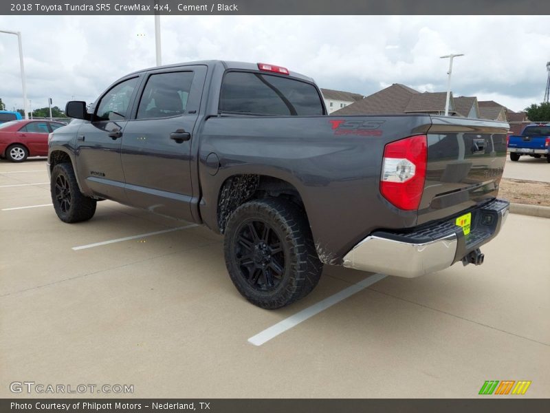 Cement / Black 2018 Toyota Tundra SR5 CrewMax 4x4