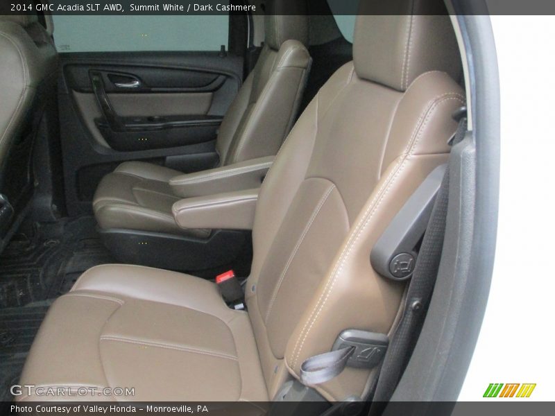 Summit White / Dark Cashmere 2014 GMC Acadia SLT AWD
