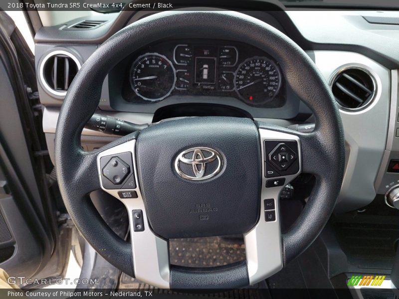 Cement / Black 2018 Toyota Tundra SR5 CrewMax 4x4