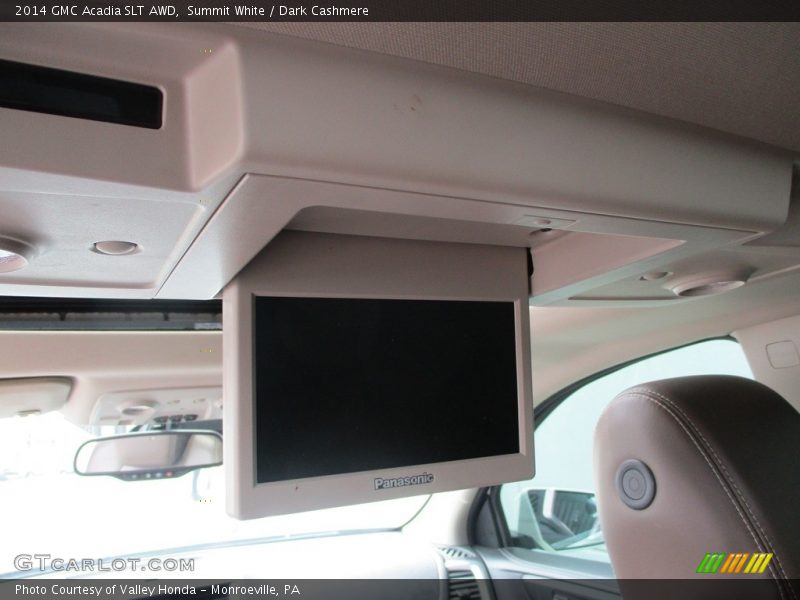 Summit White / Dark Cashmere 2014 GMC Acadia SLT AWD