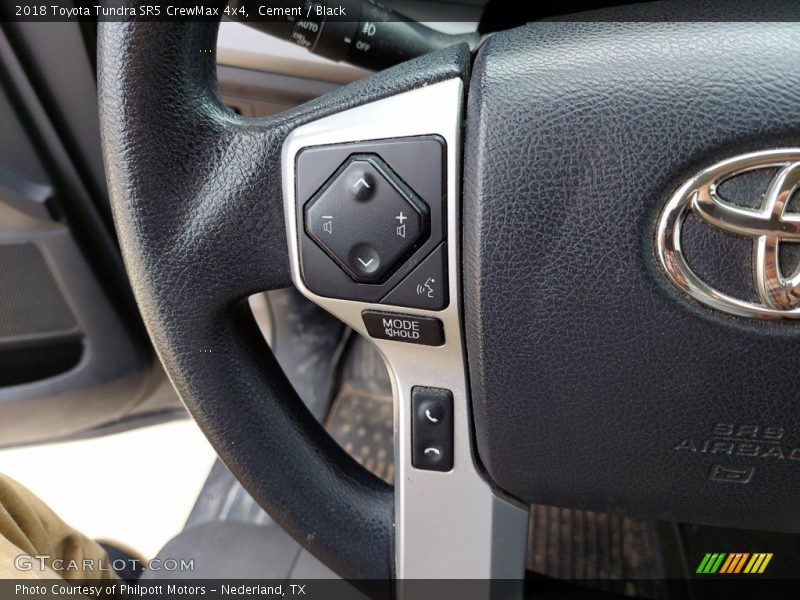 Cement / Black 2018 Toyota Tundra SR5 CrewMax 4x4