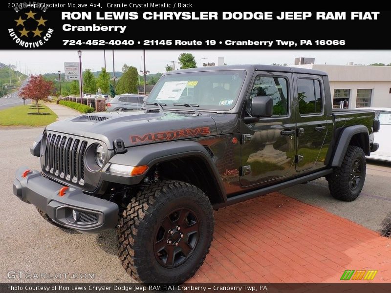 Granite Crystal Metallic / Black 2021 Jeep Gladiator Mojave 4x4
