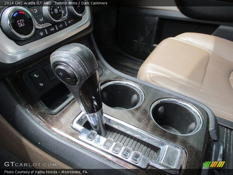 Summit White / Dark Cashmere 2014 GMC Acadia SLT AWD