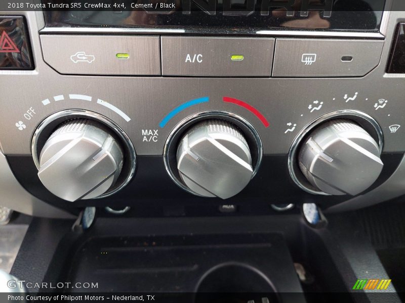 Cement / Black 2018 Toyota Tundra SR5 CrewMax 4x4