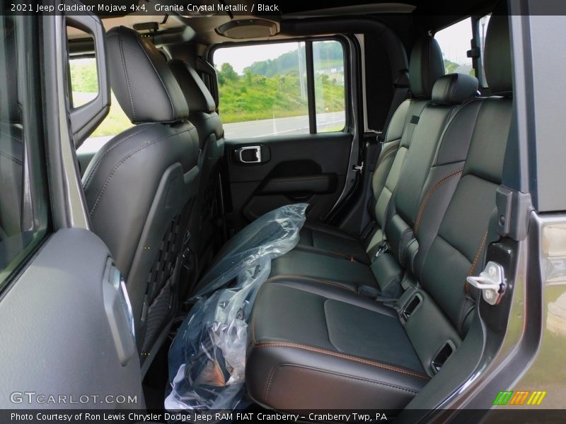 Rear Seat of 2021 Gladiator Mojave 4x4
