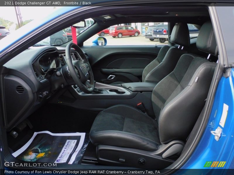 Front Seat of 2021 Challenger GT AWD