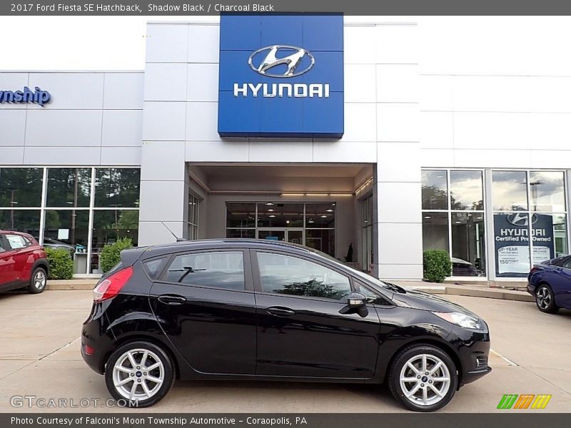 Shadow Black / Charcoal Black 2017 Ford Fiesta SE Hatchback