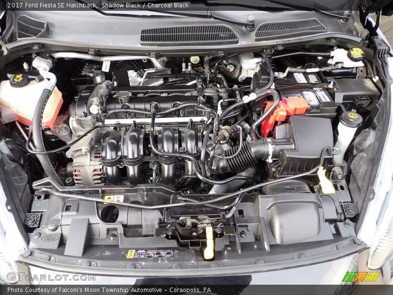 Shadow Black / Charcoal Black 2017 Ford Fiesta SE Hatchback
