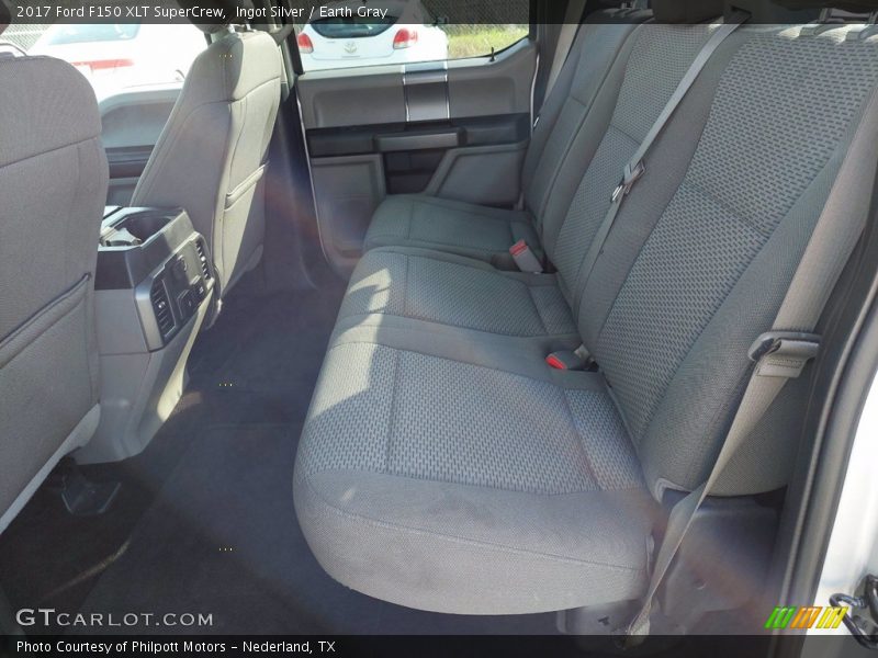 Ingot Silver / Earth Gray 2017 Ford F150 XLT SuperCrew