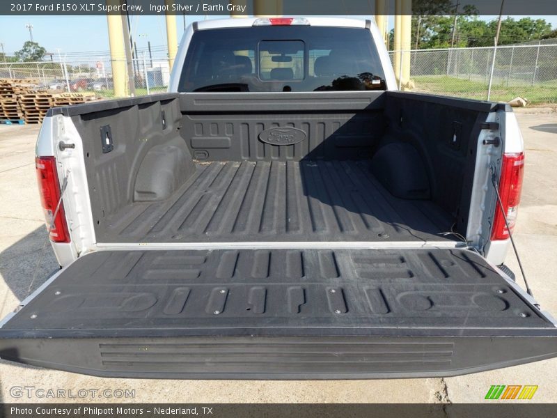 Ingot Silver / Earth Gray 2017 Ford F150 XLT SuperCrew