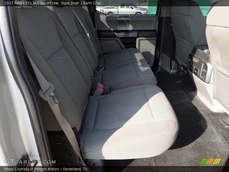 Ingot Silver / Earth Gray 2017 Ford F150 XLT SuperCrew