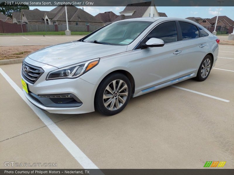 Symphony Silver / Gray 2017 Hyundai Sonata Sport