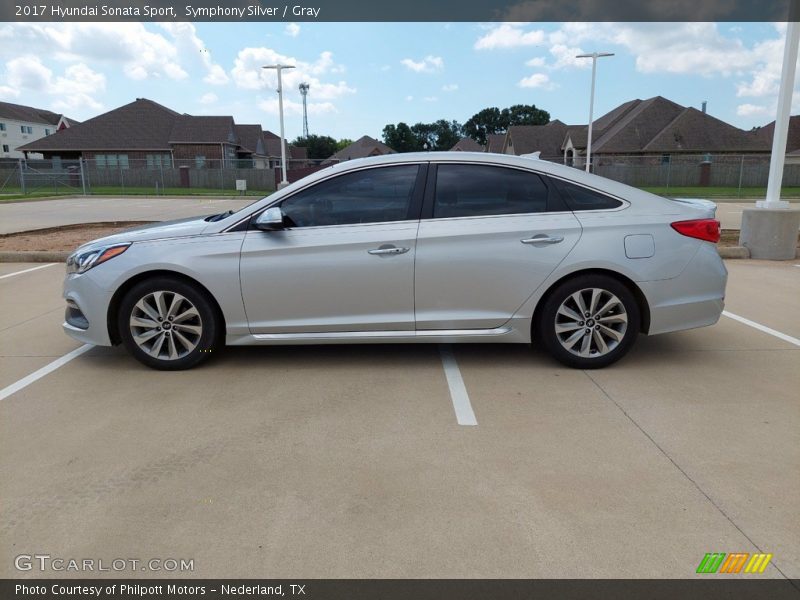 Symphony Silver / Gray 2017 Hyundai Sonata Sport