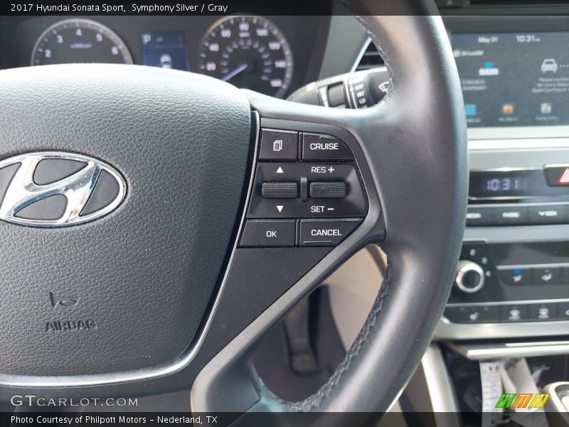 Symphony Silver / Gray 2017 Hyundai Sonata Sport