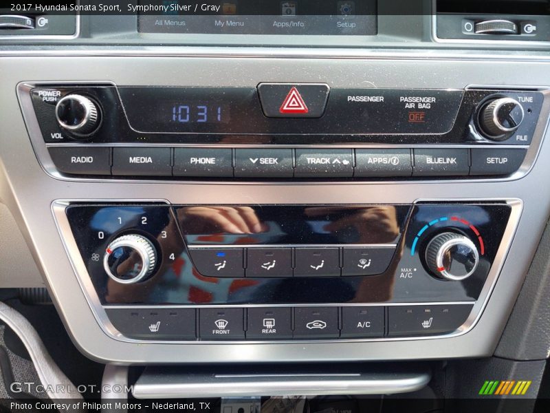 Symphony Silver / Gray 2017 Hyundai Sonata Sport