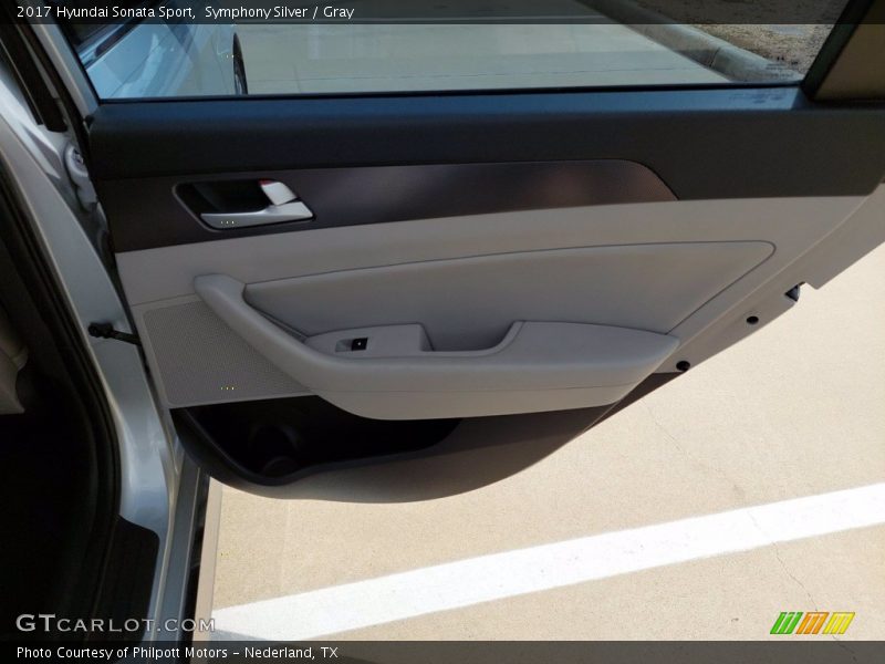 Symphony Silver / Gray 2017 Hyundai Sonata Sport